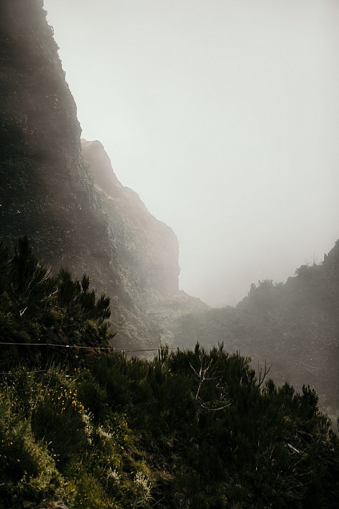 Les plus belles randonnées de Madère brume madère