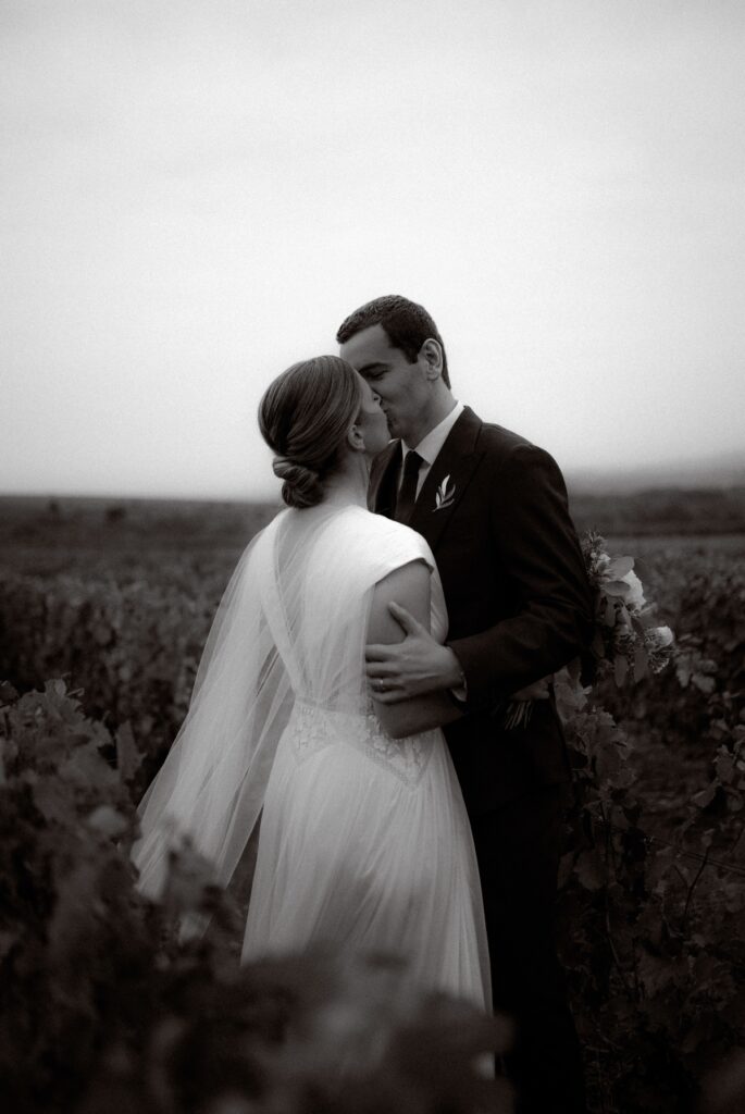 Mariage au Château de Saint Trys photo mariage noir et blanc